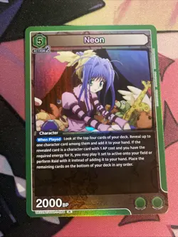 Union Arena TCG Hunter X Hunter Holo Foil Neon (084) - Image 1