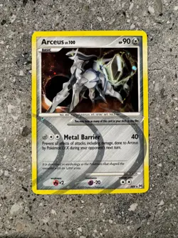 Pokemon TCG Cards Arceus AR9 Platinum Arceus Secret Rare Holo NM - Image 1