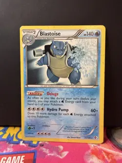 Pokemon TCG Blastoise Holo Rare Card 31/149 Boundaries Crossed - Image 1