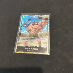 One Piece Card Game PRB-02 Jesus Burgess (ALT ART) OP09-086 - English - Image 1