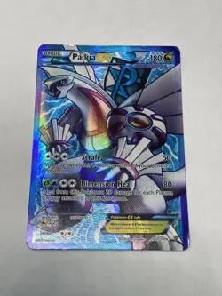Palkia EX Full Art 100/101 Plasma Blast Holo Pokemon Card LP/Played - Image 1