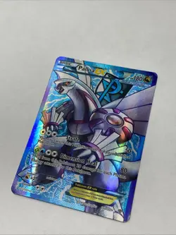 Palkia EX Full Art 100/101 Plasma Blast Holo Pokemon Card LP/Played - Image 3
