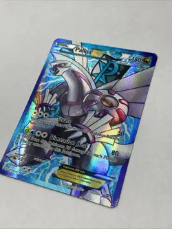 Palkia EX Full Art 100/101 Plasma Blast Holo Pokemon Card LP/Played - Image 4