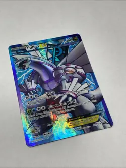Palkia EX Full Art 100/101 Plasma Blast Holo Pokemon Card LP/Played - Image 5