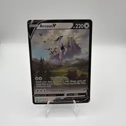 Pokemon Arceus V SWSH204 Sword & Shield Promo Holo Basic 220HP English Card - Image 1