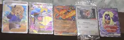 Lot Of 5 Random Assortment Of Ex And Full Art Pokemon Cards - Image 1