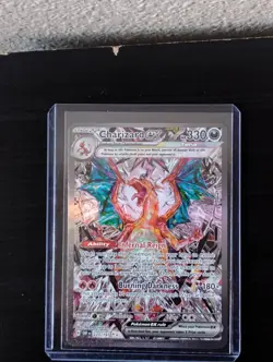 Pokemon Charizard ex 223/197 SV03 Obsidian Flames Full Art Holo 330HP Rare Card - Image 1