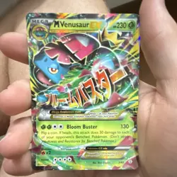 M Venusaur EX Ultra Rare Holo 2/83 Generations 230 HP Mega Pokemon Card - Image 1