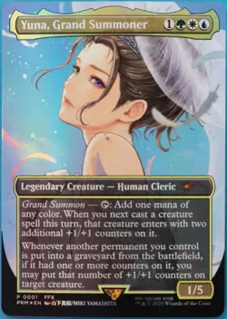 Yuna, Grand Summoner (WPN Promo) FOIL NM MTG MAGIC CARD (513746) ABUGames - Image 1