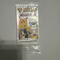 SEALED 25th Anniversary General Mills Pokemon Cereal 3 Card Booster Pack - Image 1