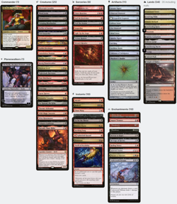 Ob Nixilis, Captive Kingpin DEATH BY 1,000 PINGS Magic Custom Commander Deck - Image 2