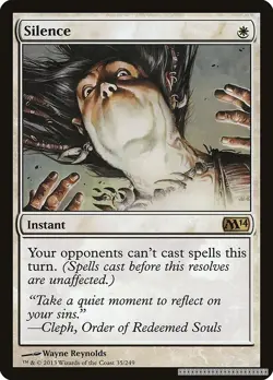 Silence [M14 - 35] - NM [Normal] TCG MTG - Image 1