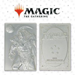 Magic The Gathering Ajani Goldmane Silver Plated Metal Card Limited Edition - Image 3