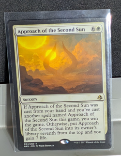 Approach of the Second Sun X1 LP Amonkhet MTG - Image 1