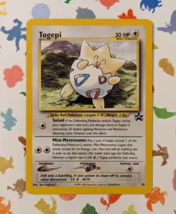 Pokemon TCG Togepi Black Star Promo #30 English Non Holo WOTC 2000 - Image 1