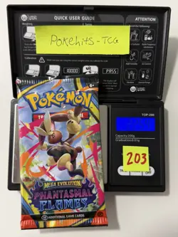 (HEAVY)🔥 22.54g Pokemon TCG Phantasmal Flames Booster Pack Factory Sealed✅ - Image 1