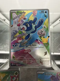 Pokemon 30th Anniversary First Partner Promo Trio Set: Rowlett, Litten, Popplio - Image 2