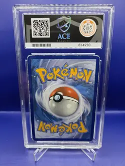Pokemon TCG Pikachu EX XY124 2016 Black Star Promo ACE Grade 2 - Image 2