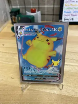 Pokemon TCG Celebrations Surfing Pikachu VMAX 009/025 Lot Of 7 2x Flying And Lot - Image 1