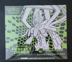 Pokemon TCG Perfect Order Pokemon Center ETB Elite Trainer Box Sealed - Image 1
