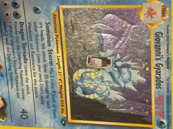 Pokemon Giovanni's Gyarados 5/132 Gym Challenge Holo - Image 4
