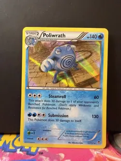 Pokemon TCG Poliwrath 17/111 XY Furious Fists Holo Rare NM - Image 1