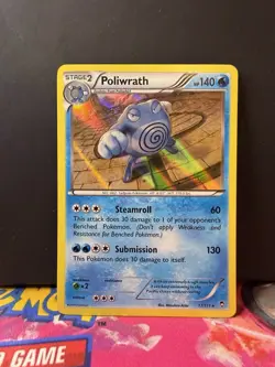 Pokemon TCG Poliwrath 17/111 XY Furious Fists Holo Rare NM - Image 1