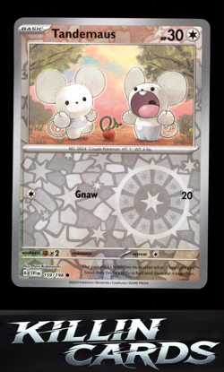 Reverse Holofoil Tandemaus - 159/198 159/198 Pokemon Common SV01: Scarlet & Viol - Image 1