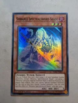 Shiranui Spectralsword Shade SAST-EN017 Super Rare 1st Edition - Image 1
