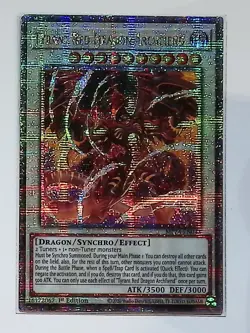 Tyrant Red Dragon Archfiend MP24-EN043 Quarter Century Secret Rare 1st Ed Yugioh - Image 1