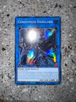 Yugioh TCG Condemned Darklord MZMU-EN107 Super Rare 1st Edition NM - Image 3
