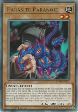 Parasite Paranoid - LED2-EN007 - Rare - 1st Edition - Yugioh - Image 1