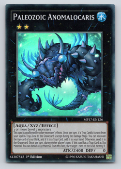 Paleozoic Anomalocaris - Super Rare MP17-EN126 Super Rare - 1st Edition Yugioh - Image 1