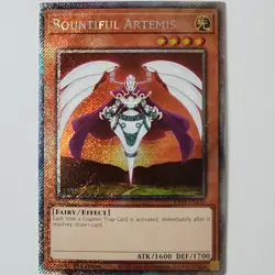 Bountiful Artemis - RA04-EN130 - NM - Platinum Secret Rare - 1st ed - Yugioh - Image 1
