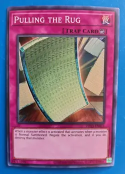 Near Mint Yugioh Pulling The Rug - OP23-EN011 - Super Rare - Image 1
