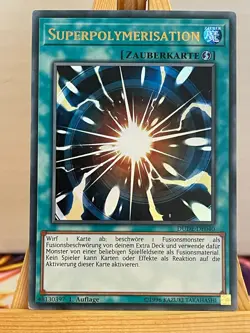 Superpolymerisation DUDE-DE040 Ultra Rare Deutsch NM YUGIOH - Image 1