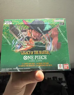 ONE PIECE LEGACY OF THE MASTER BOOSTER BOX OP12 24 Packs English Sealed - Image 1