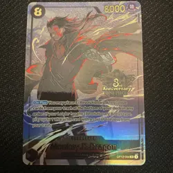 One Piece Card Game Monkey.D.Dragon OP12-094 Japanese 3rd Anniversary English - Image 1