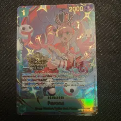 Perona (Japanese 3rd Anniversary Set - English Promo) OP12-034 One Piece - Image 1