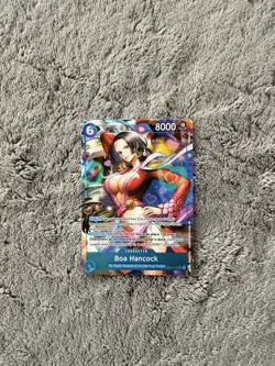 One Piece CCG Boa Hancock EB03-026 Alt Art SR - English - PACK FRESH MINT - Image 1