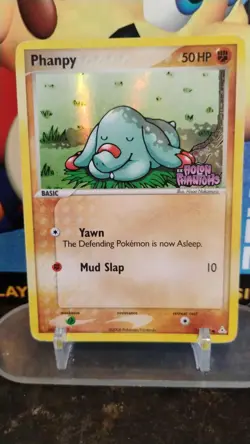 PHANPY Holon Phantoms EX Series POKEMON Holo Stamped 2006 Trading Card 75/110 - Image 1