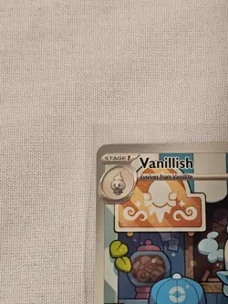 Pokemon Card - Vanillish (190/182) SV04: Paradox Rift Illustration Rare Holo - Image 2
