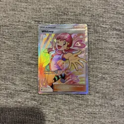Pokemon TCG Whitney (Full Art) SM-Lost Thunder 214/214 Pokemon Card - Image 1