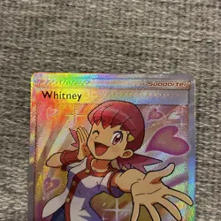 Pokemon TCG Whitney (Full Art) SM-Lost Thunder 214/214 Pokemon Card - Image 3