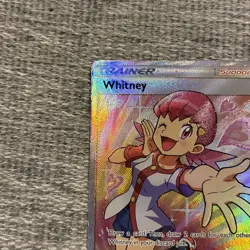 Pokemon TCG Whitney (Full Art) SM-Lost Thunder 214/214 Pokemon Card - Image 4