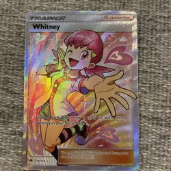 Pokemon TCG Whitney (Full Art) SM-Lost Thunder 214/214 Pokemon Card - Image 5