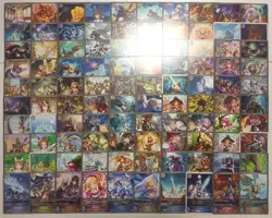 Lot of 100 Japanese Shadowverse EVOLVE Card set TCG - Image 1