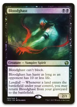 Bloodghast #82 (Foil) (LP) Iconic Masters IMA Magic MTG - Image 1