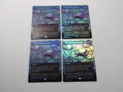 Accumulated Knowledge x4 Foil Playset Magic the Gathering Secret Lair Dandan - Image 2