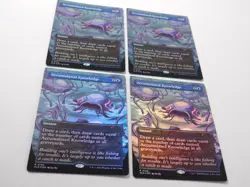 Accumulated Knowledge x4 Foil Playset Magic the Gathering Secret Lair Dandan - Image 3